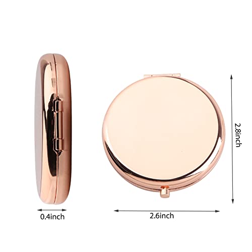 WUSUANED Donkey Makeup Mirror It’s Not What We Have in Life It’s Who We Have in Our Life Jewelry Donkey Lover Gift2