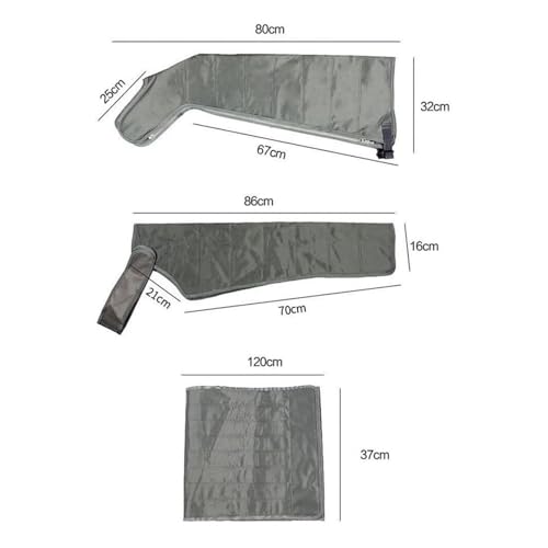 Masseur de jambes compression 6 zones avec réglage intelligent silencieux