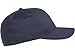 Flexfit Men's Delta Seamless Baseball Cap, Black, Small-Medium