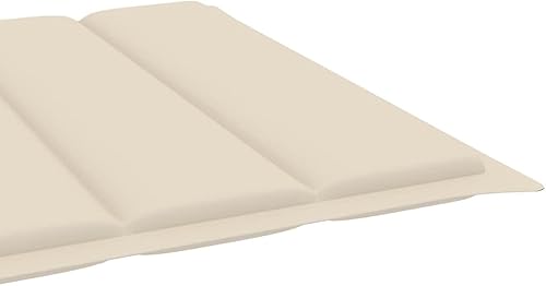 Miniatura 8 de vidaXL Silla de patio, tumbona para exteriores con ajustable y cojín, tumbona plegable, estilo retro, madera de acacia maciza