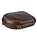 Geekria Shield Headphones Case for B&O Beoplay HX, H9i, H95, H9, H8, H6, H4, H2, Portal Gaming, Replacement Hard Shell Travel Carrying Bag with Cable Storage (Dark Brown)