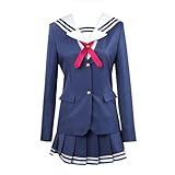 RXLZOON Anime Cosplay Utaha Kasumigaoka Costumes School JK Uniforms for Mens/women Halloween Party suit (women M)