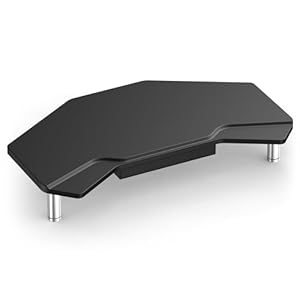 AFOOYO Flugzeug-Flügelform Monitorständer mit Schublade