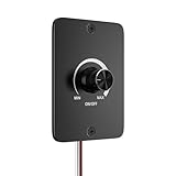 Doright 12V LED Dimmer Switch,RV Light Switch,12V 5A 60W Low Voltage PWM Dimmer Switch for Camper Van Travel Trailer Truck Lighting Fixtures,Puck Lights, Awning Lights,Strip Lights