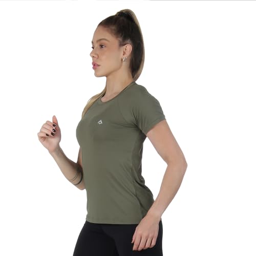 Camiseta Feminina Final Tech Alasca. Não esquenta, não precisa passar e não desbota com o tempo.