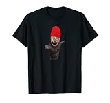 Figura de madera de Navidad con diseño de elfo de Wisdom 3 Eyed Elf por B. Mossman Camiseta