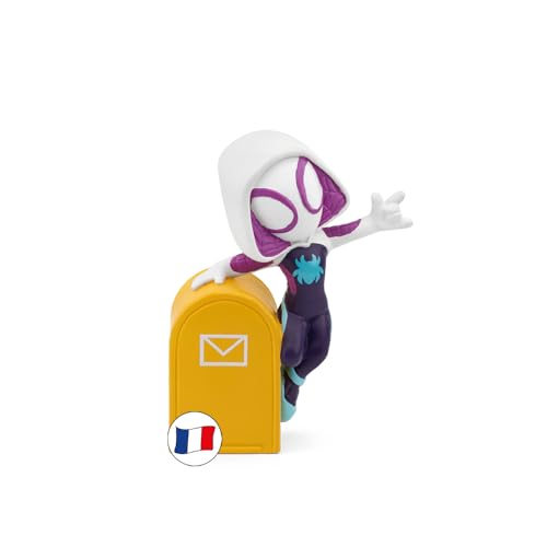 tonies Figurine Spidey et Ses Amis extraordinaires : Ghost Spider, Personnage Tonie avec Histoire Audio pour conteuse Toniebox, audioconte 3 Ans et Plus - boîte à Histoires Vendue séparément
