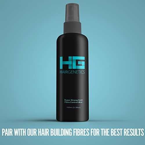 Hair Genetics Hair Fibre Spray - Hair Fibres Setting Spray - 100ml Spray Bottle - Hair Spray Bottle