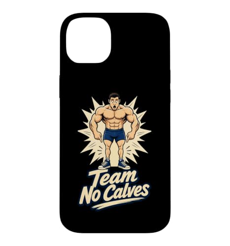 Team No Calves �ؓ� �W�� ���[�N�A�E�g �W���[�N �X�}�z�P�[�X iPhone 14 Plus �p