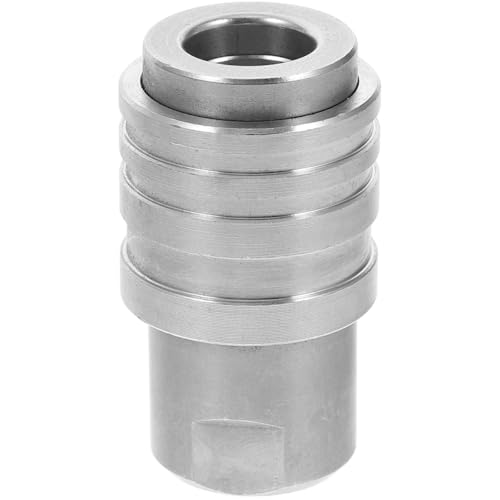 BESPORTBLE 1/4 Inch Female NPT Pressure Washer Quick Connect Adapter, Stainless Steel Self-Locking Push to Connect Fitting (Not for M22 or Garden Hose)