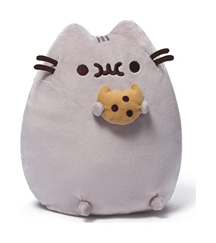 GUND Pusheen Snackables Cookie Plush Stuffed Animal Cat, 9.5'