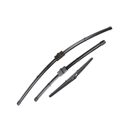 Limpiaparabrisas Delanteros Y Traseros Para Peugeot 207 Hatchback 2006-2014 Ventana Rendimiento Todas Estaciones 26 '+ 17' + 16' 3 Unidades Repuesto Limpiaparabrisas Hojas