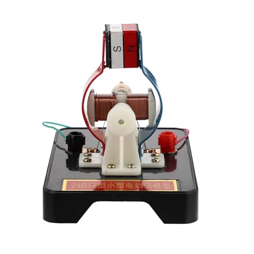 KOMBIUDA Modelo de Motor Eléctrico Pequeño para Enseñanza Física Kit Experimental de Motor de CC para Secundaria Aparato Educativo Práctico para Profesores y Estudiantes Juguete