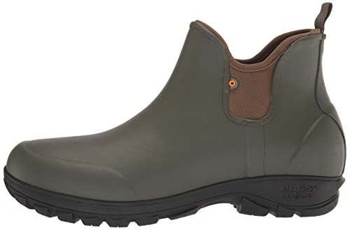 Bogs Mens Sauvie Slip On Boot, Olive, Size 7 #TOP7