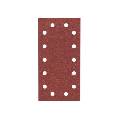 Bosch Home and Garden 2609256B20 Abrasive Sheets for Orbital Sanders 115 x 230 Self-Gripping System 14 Holes Grit Size