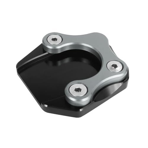 Extension béquille latérale GSX-S750 et GSX-S1000, plaque de support noire