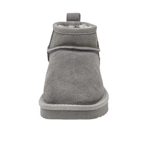Cushionaire Women's Hip Genuine Suede Pull On Boot +Memory Foam, Grey 9 #TOP1