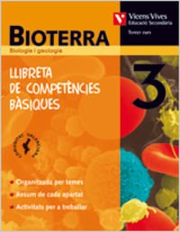 Bioterra, ciencies naturals, 3 ESO (Valencia). Llibreta de competencies