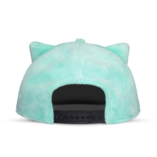 Gorra de Bulbasaur Pokémon ajustable que evita el calor del sol directo 3