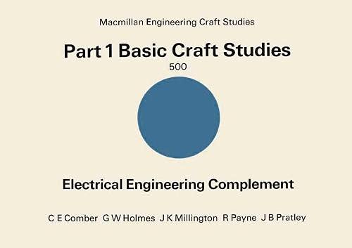 Buy Electrical Engineering Component (Engineering Craft Studies) — BookShops.in