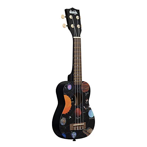 Kala Wood Ukadelic Spaced Out – Ukulele soprano - Les Beatles, Paul McCartney, John Lennon, RIngo Starr, George Harrison Kala Wood Ukadelic Spaced Out - Ukulele soprano – Image 5