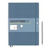 Leuchtturm1917 Skizzenbuch Master Hardcover A4 Stone Blue blanko