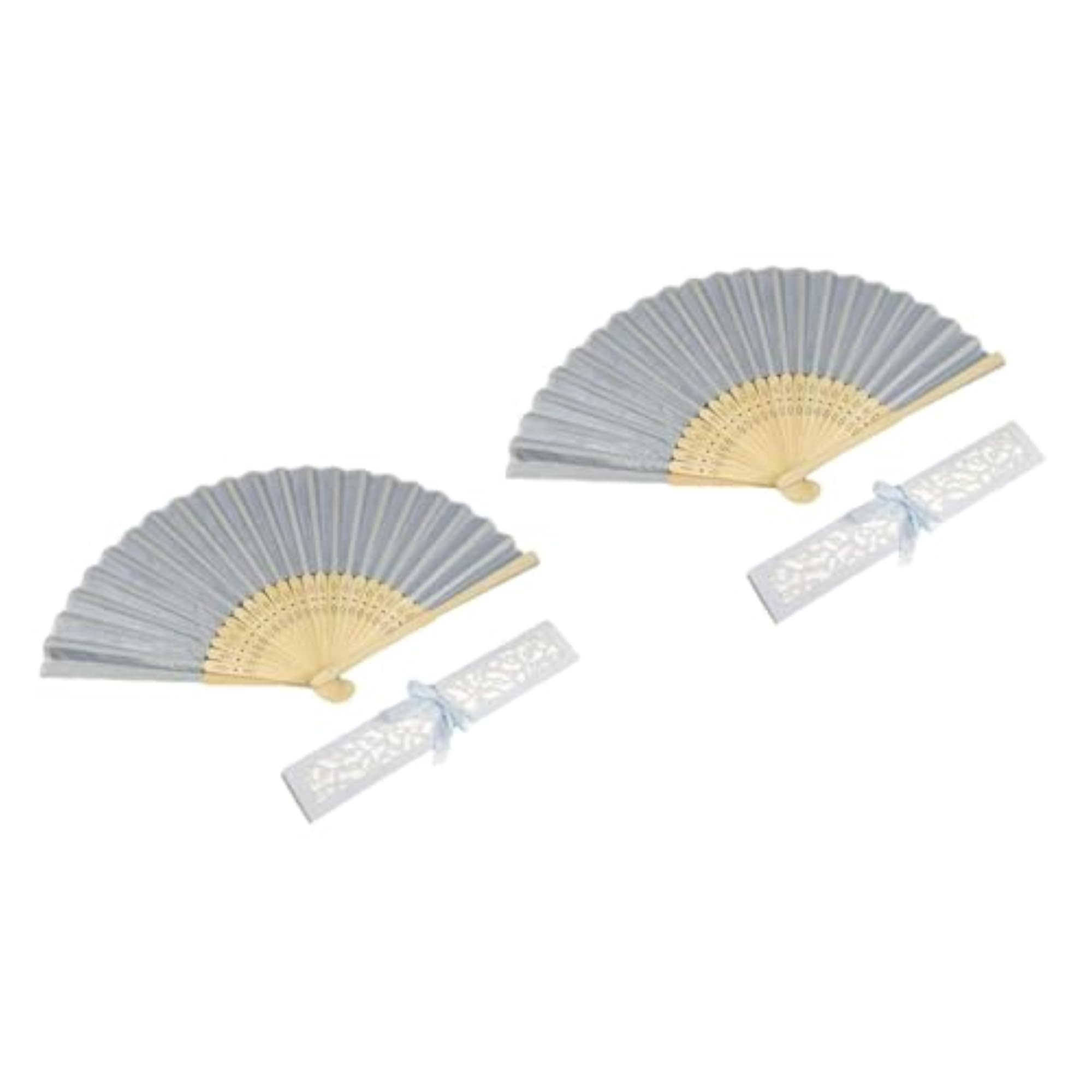 Chinese Folding Fan Decorative Lightweight Solid Color Cloth Fan