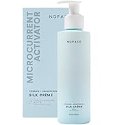 NUFACE | Silk Crème Activador de Microcorriente Facial 177ml | Serum Crema Hidratante Facial con ...