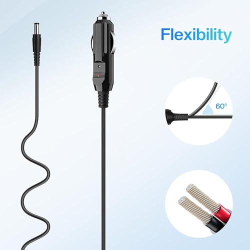 Image of 12V Car Adapter for All Comfier Neck Back Massage Cushion Cigarette Lighter Car Charger Adapter
