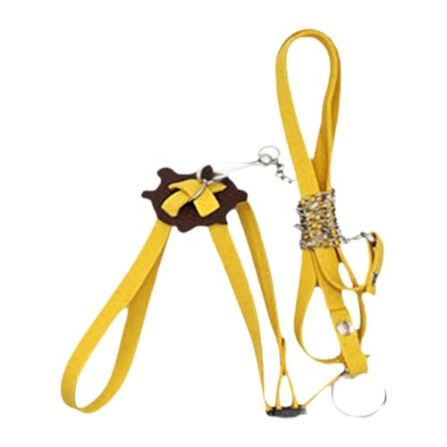 Image of BNF Reptile Harness Leash Adjustable Tortoise Harness for Outdoor Walking Lizards