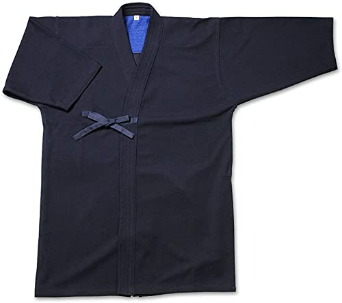 剣道屋 織刺調・紺ジャージ剣道着(上着) (3.5号)