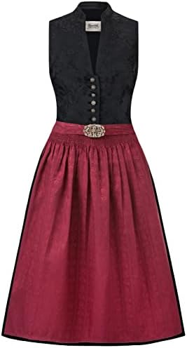 Stockerpoint Dames Dirndl Lauryin jurk, zwart, standaard