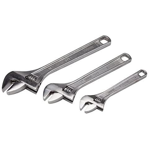 Draper 70409 Adjustable Wrench Set, 3 Pieces Cover