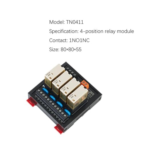 Module de relais intermédiaire universel DC24V AC220V pour circuits électriques - 2