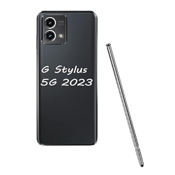 Caneta G Stylus 5G (2023) compatível com Motorola Moto G Stylus 5G (2023) Stylus de substituição para Moto G Stylus 5G (2023), preto cósmico