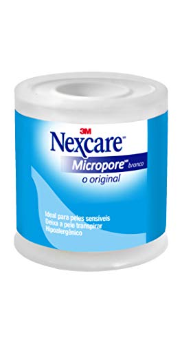 Nexcare, 3M, Fita Micropore, Branca, 50mm x 4,5m
