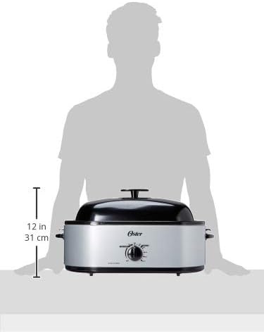 Oster 24-Pound Turkey Roaster Oven, 18-Quart