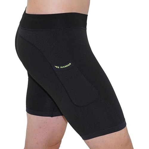 Mallas Compresión Hombre Running Trail – Bolsillos Laterales, Tejido Termorregulador Soft-Air, Costuras Planas Antirrozaduras