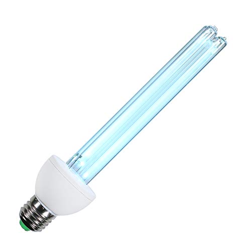 UV-C Light 25W UV Lamp 110V with Ozone Ultraviolet Bulb
