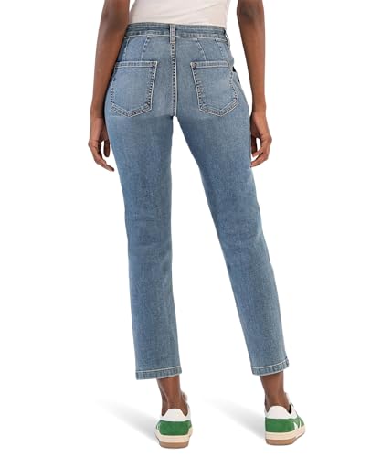 KUT from the Kloth Women's Stevie Straight Leg-porck Chop Pkts3