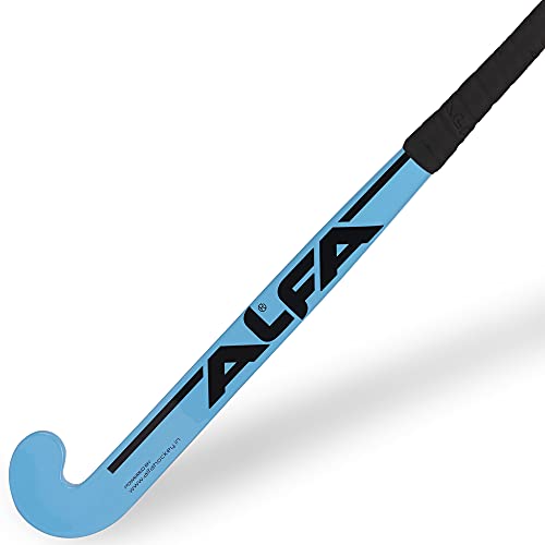 Image of A L F A Y30 Limited Edition Composite Hockey Stick with Stick Bag (Blue, 38 INCHES)