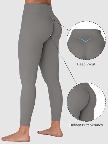 Image of Sunzel Sunzfly Invisible Butt Scrunch Workout Leggings for Women, Butt Lifting High Waisted Gym Yoga Pants with Tummy Control
