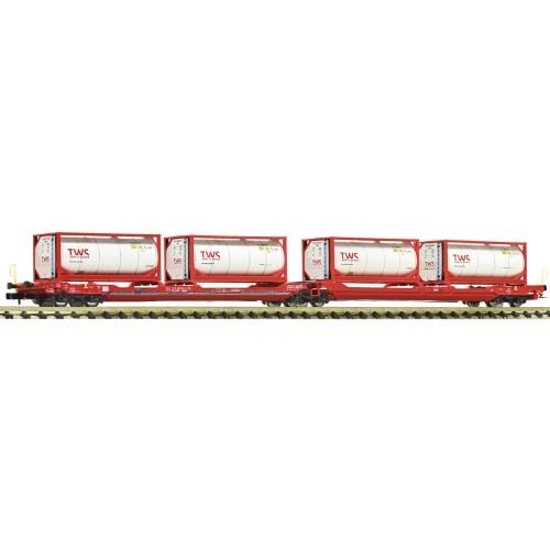 Wagon T3000e ÖBB RC Ep. VI TWS, chariot articulé double poche miniature HO 6660054