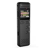 Professionelles digitales Diktiergerät mit High-Fidelitys-Musik und langer Akkulaufzeit für Vorträge Meetings Interviews High Voice Recorder