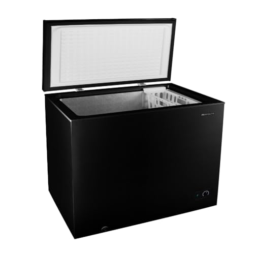 Image of ARCTIC CHEF ACFRF710-BLACK Chest Freezer, Up to 197 L, 7 Cu. Ft. Capacity, Black