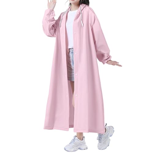 Genérico Impermeable Alargado para Lluvias No Desechable Ciclistas Chaqueta Gruesa Exterior Conducción (XL)
