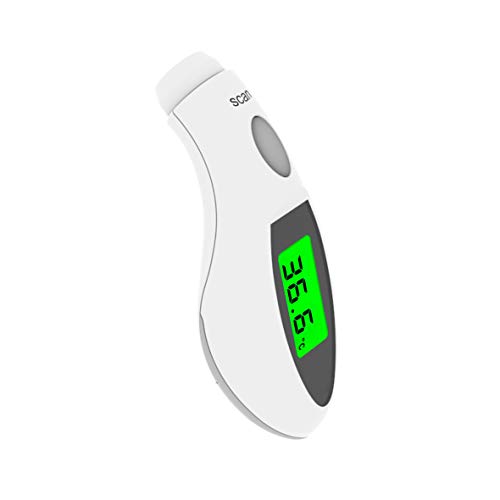 JASUN Thermal Thermometer Forehead For Adults Non Contact Infrared Thermometer For Baby Digital Thermometer Body Thermometer For Fever Alarm And Memory Function Home Use With Storage Case Only Celsius