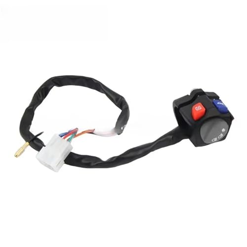 Interrupteur moto guidon commande phare de route et croisement - 7