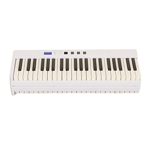 Clavier de Piano Pliant, Plug and Play Blanc Piano Numérique Portable 100‑240V Interface Multifonctionnelle 88 Touches pour l’enseignement pour la Fête (Prise UE) - Les Beatles, Paul McCartney, John Lennon, RIngo Starr, George Harrison Clavier de Piano Pliant, Plug and Play Blanc Piano Numérique Portable 100‑240V Interface Multifonctionnelle 88 Touches pour l'enseignement pour la Fête (Prise UE) – Image 8