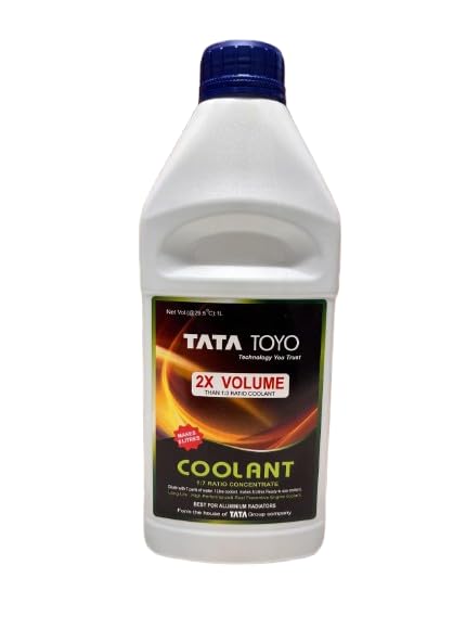 TATA Toyo COOLANT Blue Ultimate Engine Protection Coolant, 1 | Engine Protection, Blue Formula, Cooling System Care, Ultimate Performance, Automotive Coolant-image-23